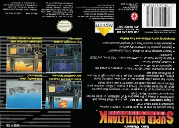 Garry Kitchen's Super Battletank - War in the Gulf (USA) (Rev 1) box cover back